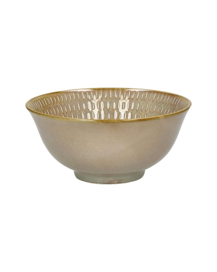  Unik Bol À Soupe Porcelaine Ø15,5 X H 7 Cm Beige