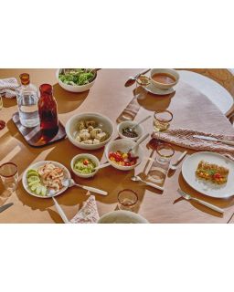  Biscotti Bol À Soupe Porcelaine Ø17 X H 6,3 Cm Grisbeige