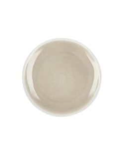  Biscotti Assiette À Dessert Porcelaine Ø20 X H 2 Cm Grisbeige