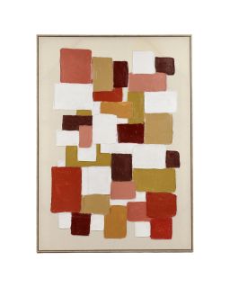  Vicenza Toile Avec Cadre LinBois De Pin L 100 X W 4 X H 140 Cm Multicolore