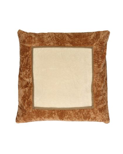  Pioni Coussin Coton L 50 X W 50 Cm Ivoire
