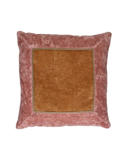  Pioni Coussin Coton L 50 X W 50 Cm Orange
