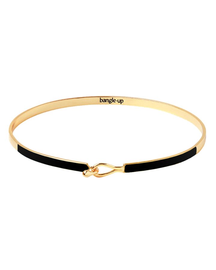 Bracelet Fin Avec Fermoir Goutte En Laiton Doré