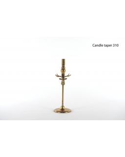 CaribouBougeoirOld GoldØ11.5Xh35.5Cm