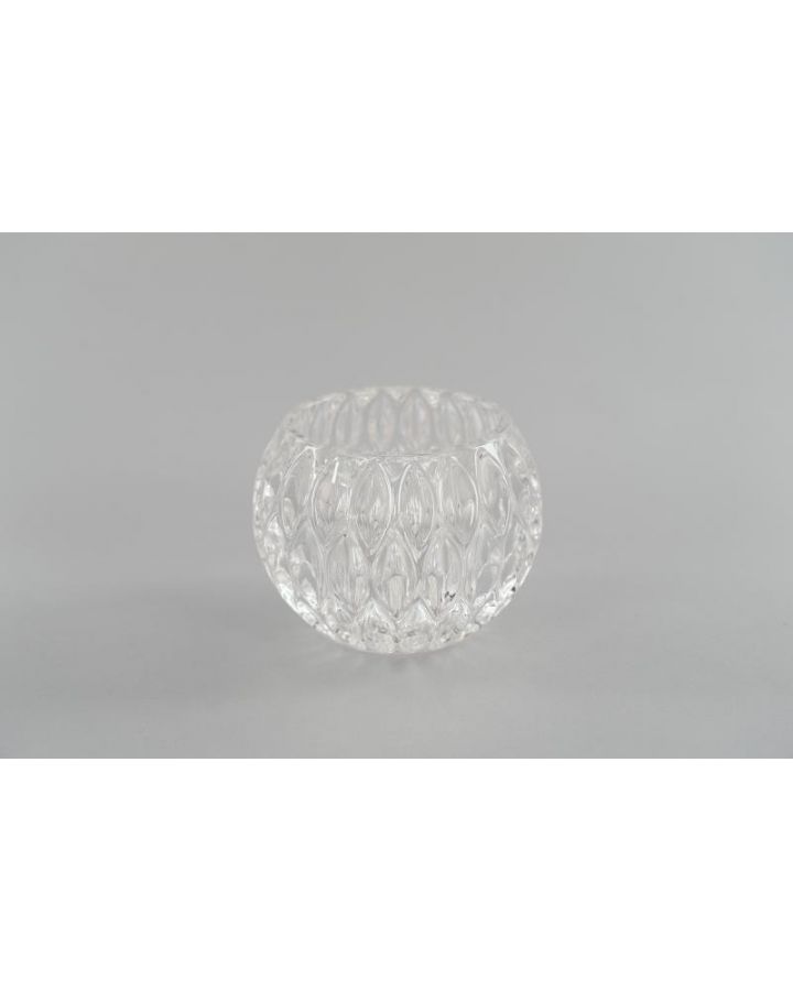 OvalisVotive En VerreØ13,5Xh10,8Cm