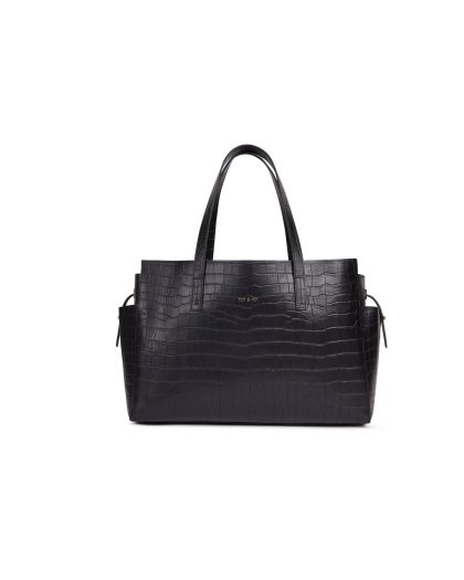Cabas Avec Pochette Amovible, Taille H27X38X10Cm100% Cuir Veritable Vachette, Do