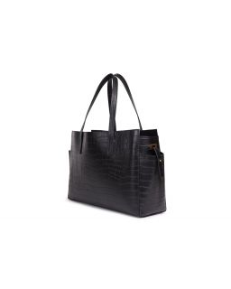 Cabas Avec Pochette Amovible, Taille H27X38X10Cm100% Cuir Veritable Vachette, Do