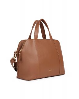 Cabas Trois Compartiments Deux Zips, Taille H25,5X35X15Cm100% Cuir Veritable Vac