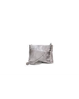 Pochette Chaînes, Taille H14,5X22,5X3,5Cm100% Cuir Veritable Vachette, Doublure