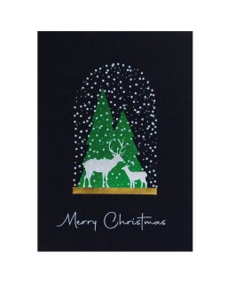 Cloche Card Merry Christmas,