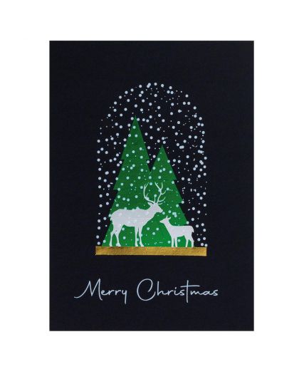 Cloche Card Merry Christmas,