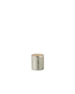 Phosphore Verre Argent Extra Small(8x8x9,5cm)