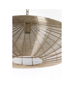 Suspension Ø60X23 Cm Bahoto Or Clair