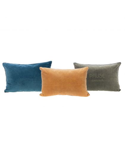 Coussin Pause Bonheur 40x60cm
