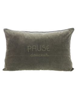 Coussin Pause Bonheur 40x60cm