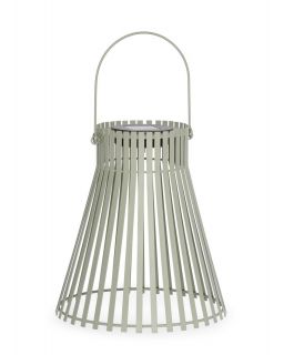Lanterne Solaire Estel Évasé Vert H26,Taille Ø24X26-38Hcm