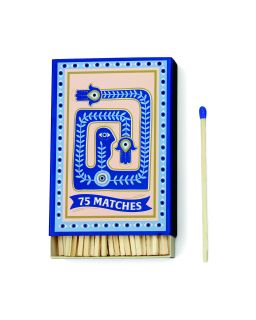 A Dopo Boxed Matches Eye Blue - 75 Matches (9.6 Cm)