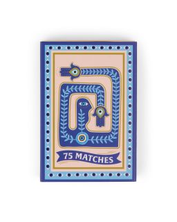 A Dopo Boxed Matches Eye Blue - 75 Matches (9.6 Cm)