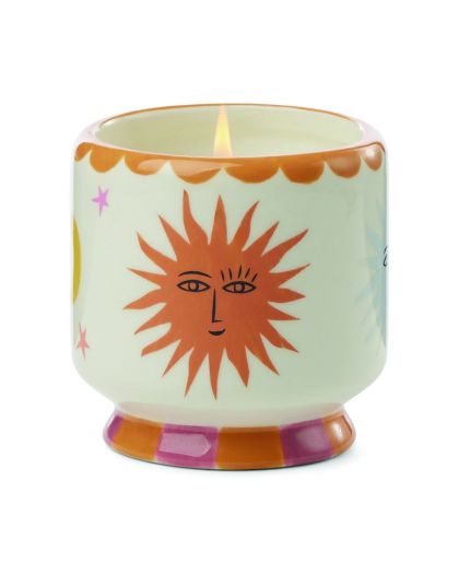 Adopo 8 Oz./226G Sun Ceramic W/ Warning LabeletDustcover - Orange Blossom Boxed
