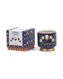 Adopo 8Oz./226G Moon Phases Ceramic Candle - JasmineetRose Boxed