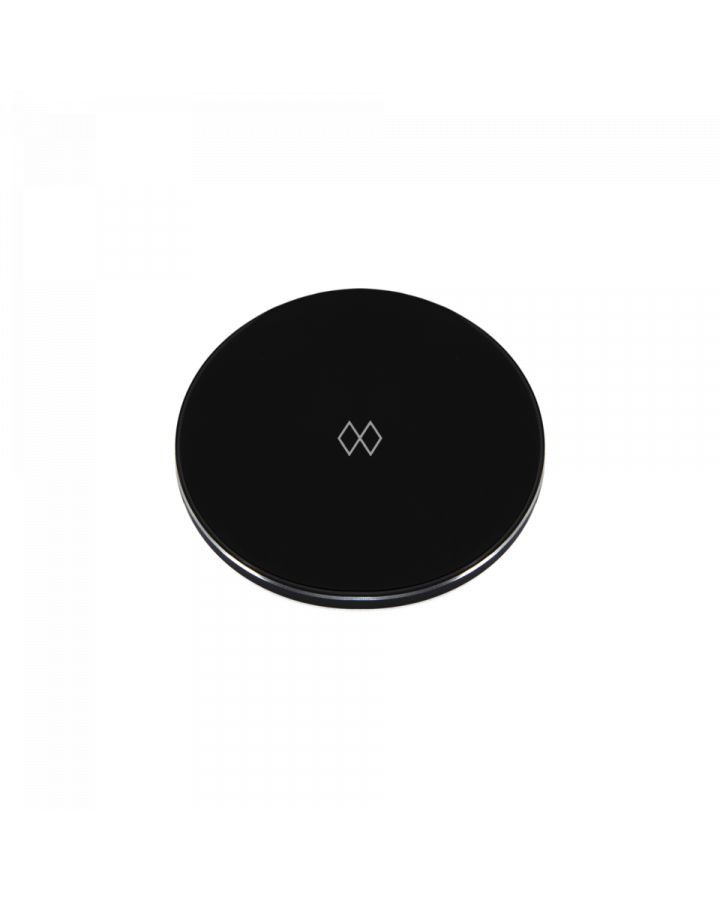 Chargeur Universel Noir Ø9,9 X H0,7Cm