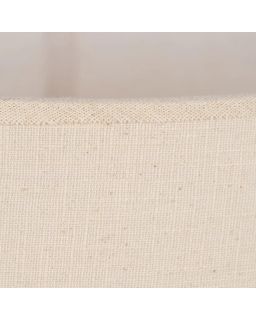 Écran Beige Étoffe Éclairage 35 X 35 X 26 Cm