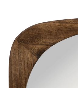 Miroir Naturel Bois Paulonia Décoration 70 X 175 X 3,50 Cm