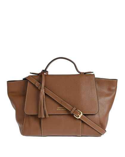 Sac Sasha Taille M Honey ,Cuir Vachette