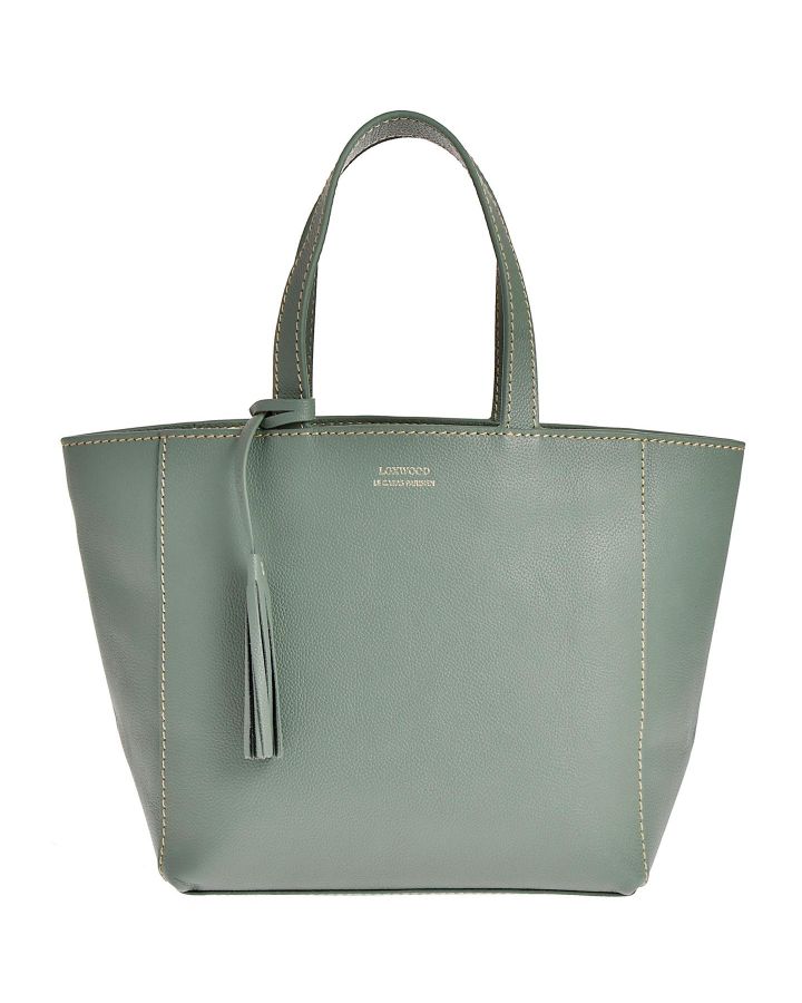 Cabas Parisien Taille M Argile ,Cuir Vachette