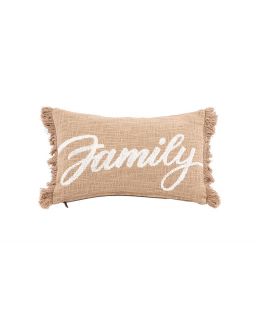 Coussin Cotton Slub Family 30X50Cm, Sand