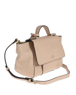 Sac Sasha Taille M Nude ,Cuir Vachette