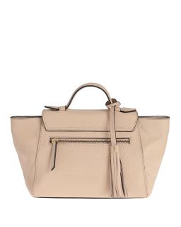Sac Sasha Taille M Nude ,Cuir Vachette