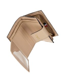 Portefeuille Dos À Dos Cuir Nude ,Cuir Vachette