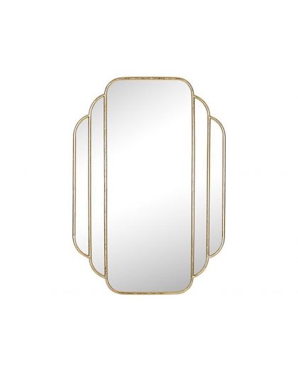Miroir Metal Dore Art Deco 60X85Cm