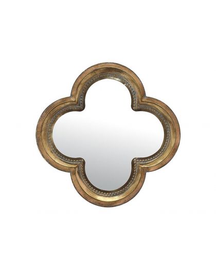 Miroir Manel Metal Dore 66,5Cm