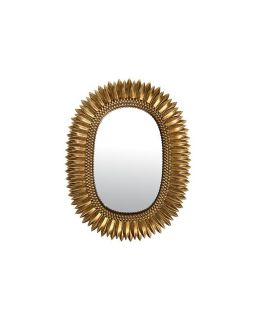 Miroir Soleil Ovale 16,8X21Cm