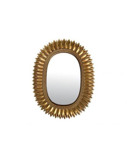 Miroir Soleil Ovale 16,8X21Cm