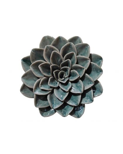 Deco Murale Fleur Vert Ø 17,8Cm