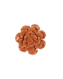 Deco Murale Fleur Orange Ø 13,5Cm