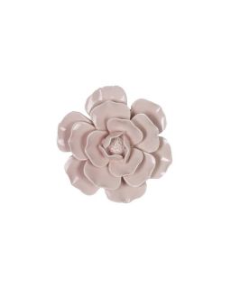 Deco Murale Fleur Rose Pale Ø 13,5Cm
