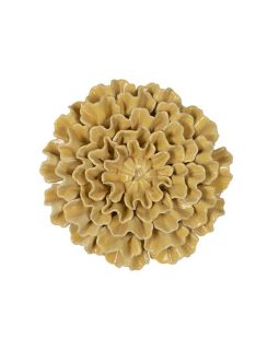 Deco Murale Fleur Jaune Ø 18,4Cm