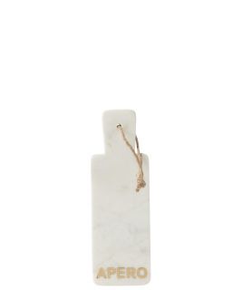 Planche A Fromage Rectangle Apero/Homemade Marbre Blanc ,30x10x1,5cm