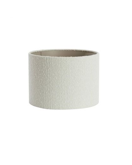 Abat-Jour Cylindre 30X30X21 Cm Bolero Blanc