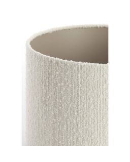 Abat-Jour Cylindre 30X30X21 Cm Bolero Blanc