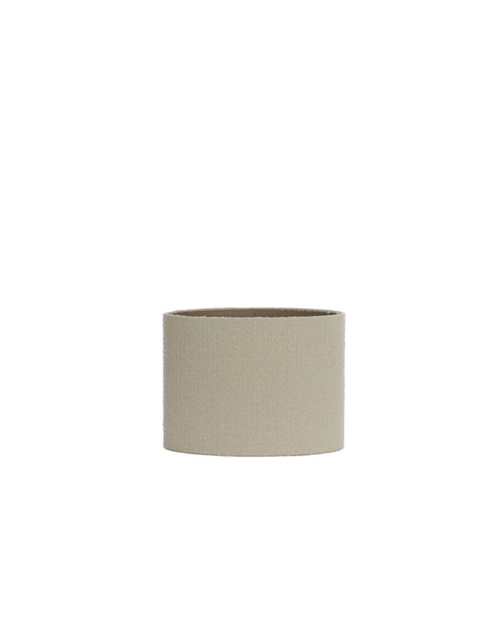 Abat-Jour Ovale Droit Étroit 38X17,5X28Cm Bolero Blanc