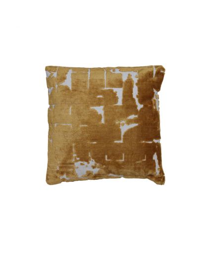 Coussin 45X45 Cm Huslia Ocre Jaune