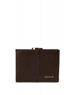 Porte-Monnaie Couleur Ébène Taille H9 X L11,5Cm