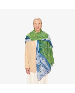 Etole 100 Balthazar 100% Coton Bleu Taille 100X190 Cm