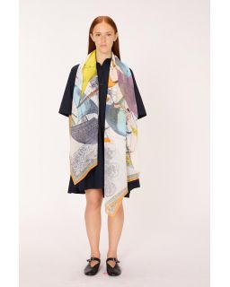 Etole 100 Des Rives Et Des Reves 100% Coton Multico Taille 100X190 Cm