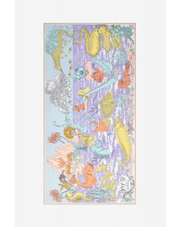 Etole 100 Fantastique 100% Coton Pastel Taille 100X190 Cm